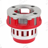 MILWAUKEE Pipe Threading Die Head: 12R, For 2 in Pipe, NPT, Alloy, Right Hand (MPN 48-36-1006). Key specifications — attr530269: NPT; attr530258: Alloy; attr530251: Right Hand; attr530247: MILWAUKEE.