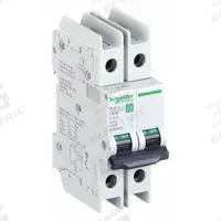 SCHNEIDER ELECTRIC IEC Miniature Circuit Breaker: 40 A Amps, 14kA at 120/240V AC, Screw Clamp, C60BP (MPN M9F43240). Key specifications — attr195863: Not Rated; attr211132: SCHNEIDER; attr195864: 14kA at 120/240V AC; attr195865: Screw Clamp; attr195867: 240V AC.