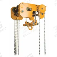 HARRINGTON Manual Chain Hoist: Geared Trolley, 4,000 lb Lifting Capacity, 20 ft Lift Lg (MPN SHB020-20). Key specifications — Brand: HARRINGTON; Lifting Hook Type: Hook with Safety Latch.