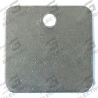 APPROVED VENDOR Blank Tag: Stainless Steel, Silver, 0.035 in Thick, Square, 25 PK (MPN 43655). Key specifications — Material: Stainless Steel; Color: Silver; Brand: APPROVED VENDOR.