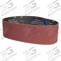 APPROVED VENDOR Sanding Belt: 4 in W x 36 in L, Aluminum Oxide, P120 Grit, X Wt Polyester Backing (MPN 78072775831). Key specifications — Brand: APPROVED VENDOR; Series: XP0998W.