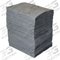 CONDOR Sorbent Pad: 23 oz Volume Absorbed Per Pad, 19 in x 15 in Pad Size (L x W), Gray, Box, 200 PK (MPN 35ZP90). Key specifications — Brand: CONDOR; Perforated: Not Perforated; Material: Polypropylene.