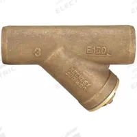 KECKLEY Y Strainer: 3 in, Sweat, Perforated, 0.0469 in Screen Size, Bronze, Fiber, 11 3/4 in Ht (MPN 31SJY-BC045P34-FTI-E). Key specifications — Brand: KECKLEY; Seal Material: Fiber; Manufacturer Part Number: 31SJY-BC045P34-FTI-E; Screen Material: 304 Stainless Steel.