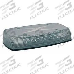 ECCO Mini Light Bar: Mini Light Bar Vehicle Light Bar Size, LED, SAE J845 Class 1, Mini Light Bar (MPN 5590CA). Key specifications — Electrical Connection: Blunt Cut Wires; Series: 5590 Reflex Series; Brand: ECCO; Number of Flash Patterns: 18; Mount Type: Bolt; Light SAE Class Rating: SAE Class 1.
