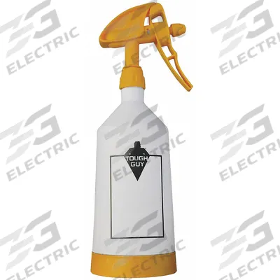 GRAINGER Dual Spray Bottle: 1 L Container Capacity, Stream, Yellow/White, Yellow - Bottles with Dual Sprayer