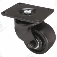 APPROVED VENDOR Plate Caster: Swivel, No Brake, Polypropylene, 3 in Wheel Dia, 1 7/8 in Wheel Wd (MPN 1VJD5). Key specifications — Wheel Bearing Type: Roller; Wheel/Tread Color: Black; Brand: APPROVED VENDOR; Caster Type: Swivel.