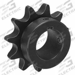 TRITAN Sprocket: 60, For 3/4 in Chain Pitch, 1 1/4 in Bore Dia, 11 Teeth, 2.663 in Pitch Dia, Steel (MPN 60BS11H X 1 1/4). Key specifications — Brand: TRITAN.