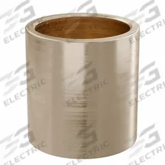 Sleeve Bearing: Bronze, SAE 841, 50 mm Bore, 60 mm OD, 63 mm Lg, 49,938 lb/sq in-fpm Max PV, 2 PK (MPN AAM5060-63B). Key specifications — System of Measurement: Metric; Material Grade: SAE 841; Brand: OILITE.