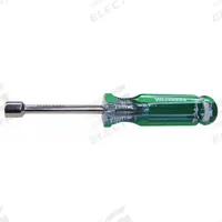 WESTWARD Hollow Round Shank Nut Driver: Straight, SAE, Without Magnetized Tip, Std, 3 in Shank Lg (MPN 10J237). Key specifications — attr1214485: Round; attr1214505: WESTWARD.