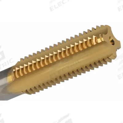 CLEVELAND Straight Flute Hand Tap: 5/8"-11 UNC, H5 / 2B, 4 Flute, Bottoming Chamfer (MPN C83963) - General Purpose Hand Taps