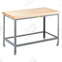 LITTLE GIANT Workbench: Adj Ht, Butcher Block, 24 in x 24 in, 2,000 lb Overall Load Capacity (MPN WT2424-LL). Key specifications — attr558057: LITTLE GIANT.