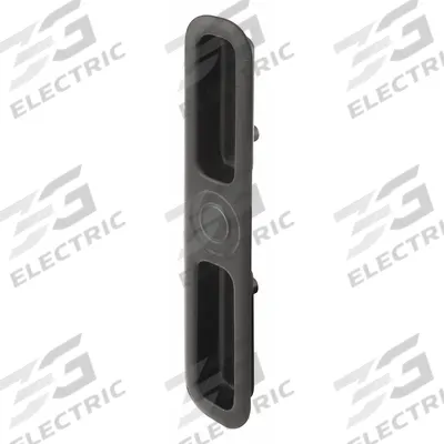 PRIME-LINE Sliding Door Lock: 1 in Lg, 1 in Wd - Recessed Handles for Sliding Doors