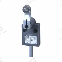 EATON Limit Switch: 1 in Mounting Hole Vertical Center to Center Distance, 40°, Roller Lever, E47 (MPN E47BCC15). Key specifications — Manufacturer Part Number: E47BCC15; Brand: EATON; Electrical Connection: Pre-Wired Cable; Series: E47.