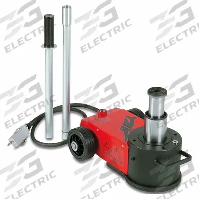 ESCO/EQUIPMENT SUPPLY Service Jack: Steel, Button, Air/Hydraulic - Truck Axle Jacks