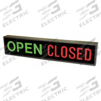 LED Backlit Blankout Parking Sign: 7 in x 34 in Nominal Sign Size, 34 in x 2 1/2 in x 7 in, Aluminum (MPN PHX734GR-100/120-277VAC). Key specifications — Enclosure Dimensions: 34 in x 2-1/2 in x 7 in; Enclosure Material: Aluminum; Basic Power Source: Plug-In; LED Display Color: Green; Retroreflective Grade: Not Retroreflective; Nominal Sign Size: 7 in x 34 in.