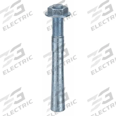 MKT FASTENING Wedge Anchor: 12 in Overall Lg, 1 1/4 in Dia, 1 1/4"-7 Thread Size, Steel - Steel Wedge Anchors