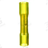 VELVAC Butt Splice Connector: Yellow, Heat Shrink, For Wire Size 12 AWG – 10 AWG, 600 V, Pack Qty 10 (MPN 37430). Key specifications — Brand: VELVAC.