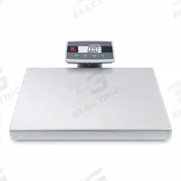 OHAUS Shipping Scale: 100 lb Wt Capacity - Imperial, 15 3/4 in Weighing Surface Dp, g/kg/lb/lb/oz/oz (MPN i-C52M50L). Key specifications — Readability: 0.05 lb/0.02 kg; Connection Ports: USB; Weighing Surface Material: Stainless Steel.