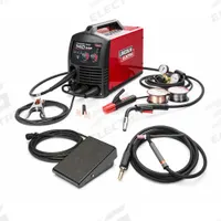 LINCOLN ELECTRIC Multiprocess Welder: Power MIG 140MP, DC, MIG/Stick/TIG Pack (MPN K4499-1). Key specifications — Maximum Amperage (Stick): 90 A; Maximum Amperage (TIG): 120 A; Input Voltage (Nominal) (Merch - Table Column, Filters): 120V.