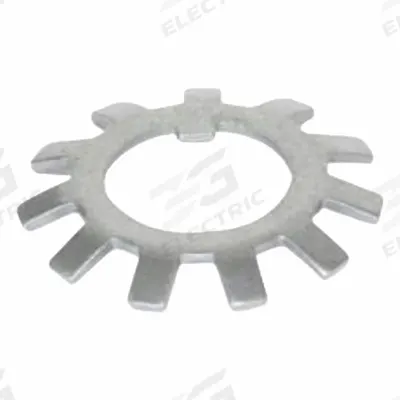 JW WINCO Bearing Lock Washer: MB-4, Metric, Carbon Steel, 1 mm Washer Thick, KM-4 - Bearing Lock Washers