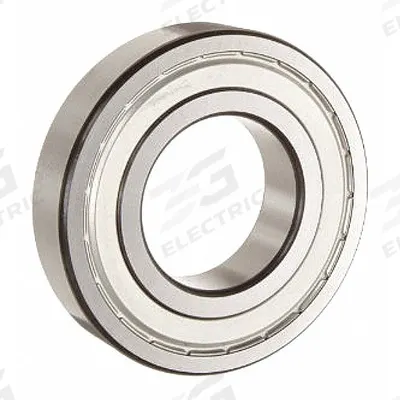 SKF Radial Ball Bearing: 6309, 45 mm Bore, Dbl Shield, 100 mm OD, 25 mm Outer Ring Wd - General Purpose Retaining Ring Ball Bearings