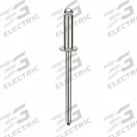 Blind Rivet,1.549" L,0.125" dia,PK500: Inch, 1 35/64 in Overall Lg, 29/64 in Body Lg, Dome, 500 PK (MPN U34125.012.4345). Key specifications — Brand: APPROVED VENDOR.