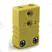 DAYTON Thermocouple Jack: Jack, For Type K Thermocouple Type, Mini Plug, Flat, Flat (MPN 36GK91). Key specifications — attr1432255: Flat; attr1276097: Jack; attr1276100: Alumel; attr1276082: Mini Plug; attr1276092: DAYTON; attr1276087: Yellow; attr1276088: Glass-Filled Thermoplastic; attr1276089: 36GK91.