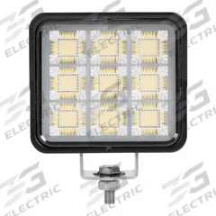 MAXXIMA Vehicle Work Light: Square, Flood, LED, Bolt, Pigtail, Black, Electrical Connection Included (MPN MWL-62-A). Key specifications — Housing Color: Black; Brand: MAXXIMA; Mount Type: Bolt; Electrical Connection: Pigtail; Installation Type: Permanent.