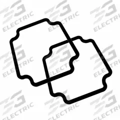HAMMOND Electrical Enclosures: Repl Gasket, Temp Rating of -40°C to 150°C, Silicone (MPN 1550Z101GASKET). Key specifications — Brand: HAMMOND; Accessory Type: Gasket; Application: Replacement Gasket; Features: Temperature Rating of -40°C to 150°C; Material: Silicone.