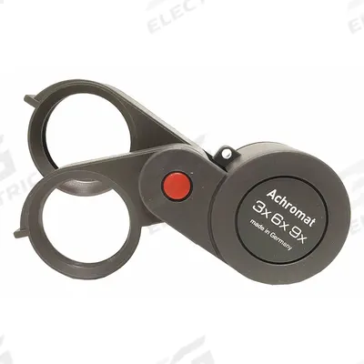ESCHENBACH OPTIK GMBH Precision Folding Magnifier: 3X to 9X, 1.5 in Focal Distance - Magnifiers