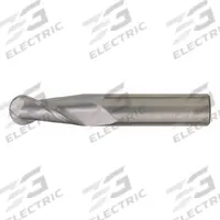 CLEVELAND Ball End Mill: Carbide, 2 Flute, 5/64" Mill Dia, 1/4" LOC, 1-1/2" OAL (MPN C60918)