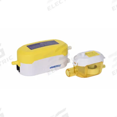 HARTELL Condensate Removal Pump: 100/230V AC, 1/16 hp, 3.54 gph - Mini-Split Condensate Pumps