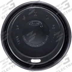 DART Disposable Hot Cup Lid: For 12 oz_14 oz_16 oz_20 oz_24 oz Cup Capacity, Black, 1,000 PK (MPN 16ELBLK). Key specifications — For Use With: Hot Cup; Material: Polystyrene; Brand: DART; Compatible Cup Type: Hot Cup; FSC Certified: No; Reclosable: No; Recyclable: Yes; Specific Material: Polystyrene.