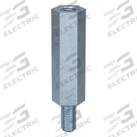 Standoff: Male x Female, M3x0.50 Thread Sz, 24 mm Lg, Hex, Steel, Zinc-Plated, 5.5 mm Hex Wd, 100 PK (MPN M11398.030.0018). Key specifications — Brand: APPROVED VENDOR.