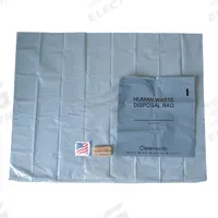 Toilet Kit: Gelling Agent/Hand Wipe/Toilet Paper/Waste Bag, 12 in Overall Lg, 5 in Overall Wd, 50 PK (MPN D313W50). Key specifications — Includes: Waste Bag; Brand: CLEANWASTE; Product Type: Toilet Kit.