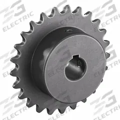 TSUBAKI Single Strand Sprocket: 35, For 3/8 in Chain Pitch, 5/8 in Bore Dia, 25 Teeth, Steel (MPN 35B25F-5/8). Key specifications — Brand: TSUBAKI.