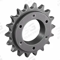 TSUBAKI Sprocket: For 60 Chain, 18 Teeth, 4.319 in Pitch Dia, 4.7 in Outside Dia, Steel (MPN 60SDS18). Key specifications — Brand: TSUBAKI; Required Bushing Series: SDS.