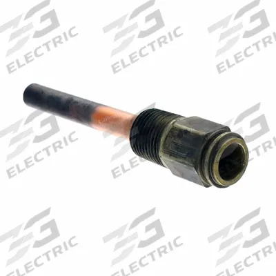 Honeywell Immersion Well: Mounting Flange, Copper, Copper - HVAC Thermowells
