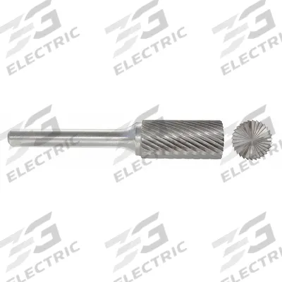 APPROVED VENDOR Carbide Bur: Cylinder with End Cut, SB-43L2, Single Cut - Single-Cut End-Cut Cylinder Burs