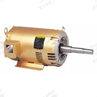 BALDOR General Purpose Motor: Rigid Base Mount, Totally Enclosed Fan Cooled, 15 hp, 3,500 RPM (MPN EJMM3713T). Key specifications — Brand: BALDOR; Nameplate Voltage @ 60 Hz: 460V AC; Full Load Current @ 60 Hz: 17/34/36.8 A; Nameplate RPM @ 60 Hz: 3,500 RPM; Motor Enclosure: TEFC.