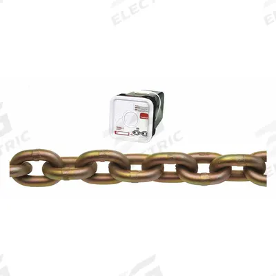 CAMPBELL Straight Chain: 1/4 in Chain Trade Size, 70 Chain Grade, Carbon Steel, Straight - Grade-70 Load-Securing Chains