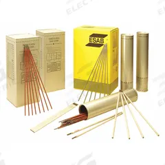 ESAB Stick Electrode: Low-Alloy Steel, E8010-P1, 3/16 in x 14 in, 50 lb, Sureweld 810P (MPN 811070333). Key specifications — Brand: ESAB; Maximum Tensile Strength (As Welded): 80 to 89 ksi; Maximum Yield Strength (As Welded): 70 to 79 ksi.