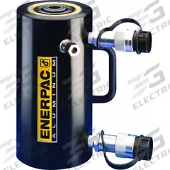 ENERPAC Hydraulic Ram: Double Acting, 20 ton Nominal Capacity, 6 in Nominal Stroke Lg, Aluminum (MPN RAR206). Key specifications — attr98927: ENERPAC.