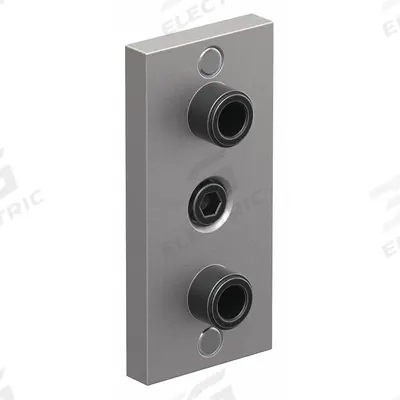 80/20 Drilling Jig: 15 Series, Aluminum, Anodized - Drilling Jigs for T-Slot Framing