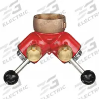 MOON AMERICAN Fire Hose Adapter: NH x NST, Brass, Wye Valve Body, Female x Male, Female NH, Brass (MPN 430-2521521). Key specifications — Inlet Fitting Type: Female NH; Outlet Size: 1-1/2 in x 1-1/2 in; Body Style: Wye; Outlet Type: MNST x MNST; Valve_Subhead: Female x Male; Fitting Connection: NH x NST.