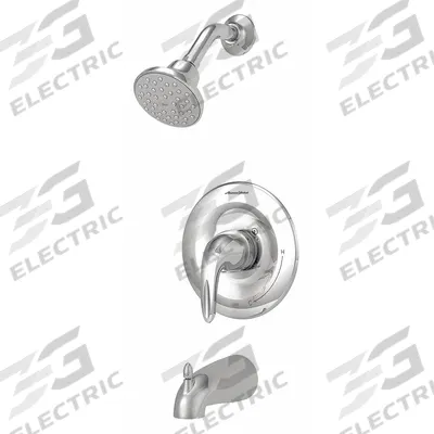 AMERICAN STANDARD Tub and Shower Trim Kit: Reliant 3, 1.75 gpm Fixed Showerhead Flow Rate - Bathtub Spout & Fixed Showerhead Faucet Combinations