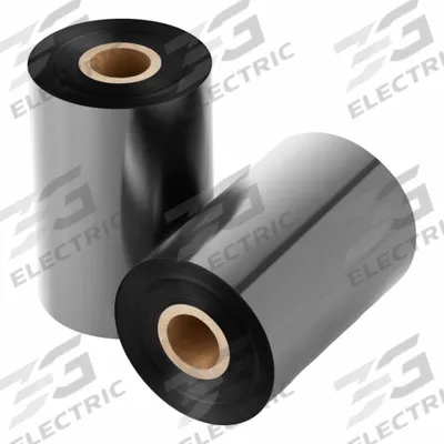 THERMAL TRANSFER RIBBON: Zebra, 6.5 in Ribbon Wd, 1,476 ft Ribbon Lg, 1 in Core Dia. - Wax/Resin Thermal Transfer Ribbons