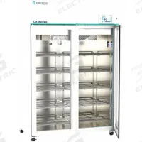 COREPOINT SCIENTIFIC Lab Refrigerator: 49 cu ft, Upright, 1°C to 10°C, 36 3/8 in Overall Dp, Glass (MPN CPS-HC-PLD-49-TS). Key specifications — Door Opening Style: Left and Right; Color: White; Alarm Type: Door Ajar; Manufacturer Part Number: CPS-HC-PLD-49-TS; Brand: COREPOINT SCIENTIFIC; Product Type: Lab Refrigerator; Door Type: Glass; Refrigerant Type: R-600a.