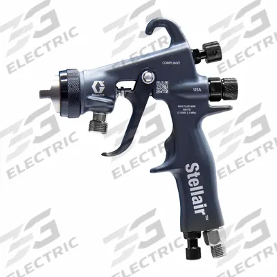 GRACO Spray Gun: HVLP, 13 1/2 in, 1/4 in Air Inlet Size, Enamels/Epoxies/Paints/Sealers - HVLP Spray Guns