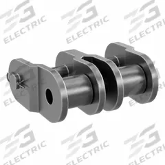 TRITAN Roller Attachment Link: For Std Roller Chains, 160, Double Strand, 2 in Pitch, Steel, Plain (MPN 160-2 OSL). Key specifications — Link Type: Offset; Brand: TRITAN.